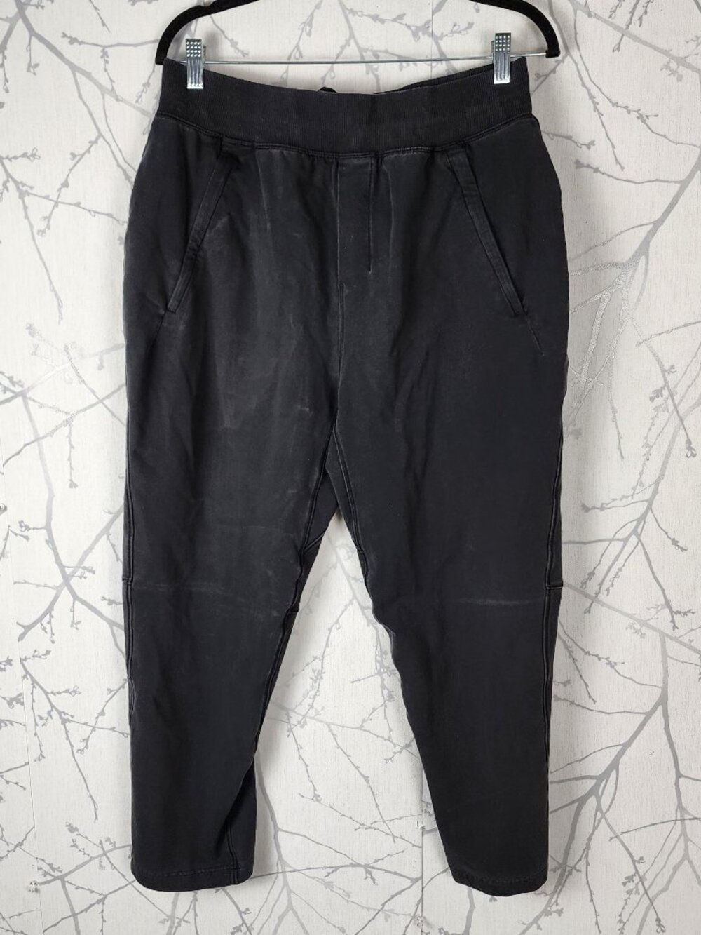 Lululemon Brushed French Terry Cross Cut Pants Hemmed - Picture 2 of 6